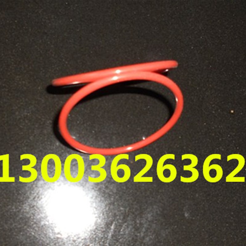 红色 密封圈硅胶jO型圈防水食品级硅橡胶密封圈外径48 49 50*4