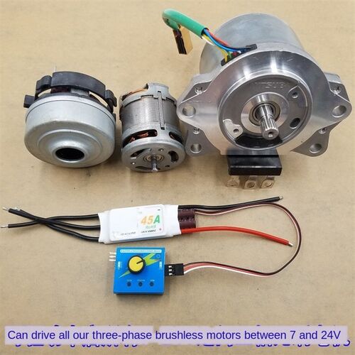 7-24V, 800W, High Power, Brushless DC Motor, Speed Control D