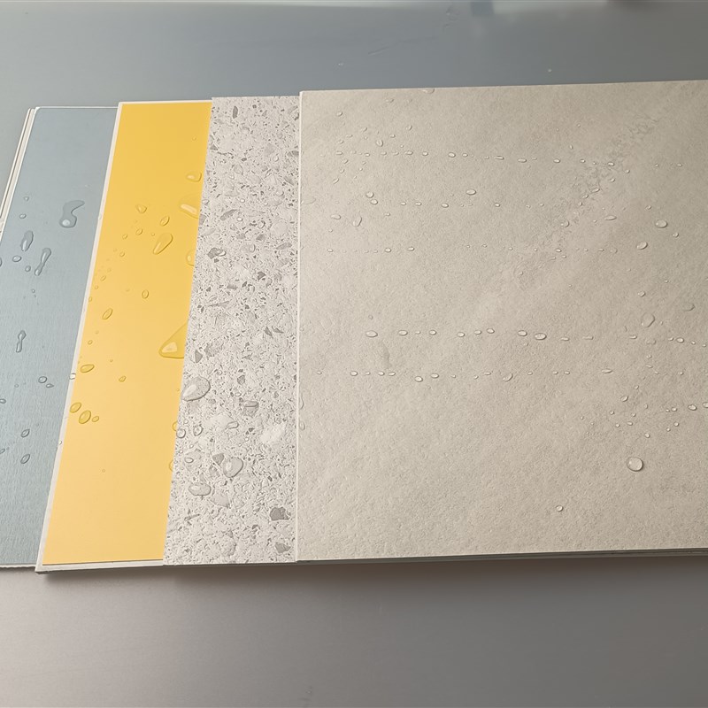 SPC石晶仿瓷砖墙板锁扣碳晶板护墙板石塑集成瓷砖竹碳纤维酒店