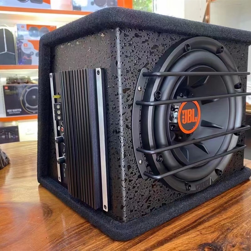 JBL车载低音炮10寸汽车12V有源音响改装重低音后备箱货车24V