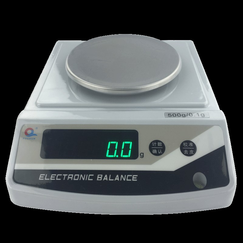 上海浦春JE电子天平0.1g精密克重电子称1mg毫克秤100g-2kg/0.01g