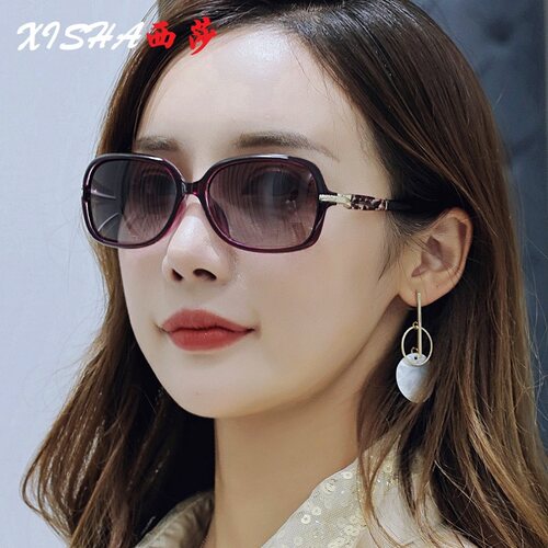 西莎女式小脸可配近视开车太阳镜