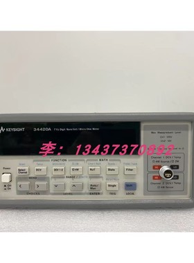 是德34420A 34461A 34460A 34450A 34405A34401A 3458A数字万用表
