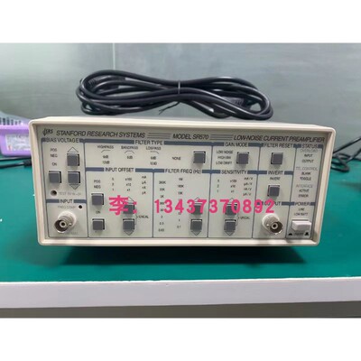 SR570SR560低噪声前置电压放大器