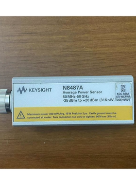 安捷伦 是德N8487A N8488A N8485A N8481A热电偶功率传感器探头