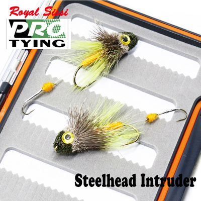 硬头鳟专用路亚成品毛钩带副钩