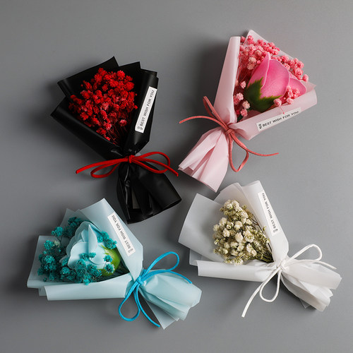 磁力贴简欣小花束冰箱装饰