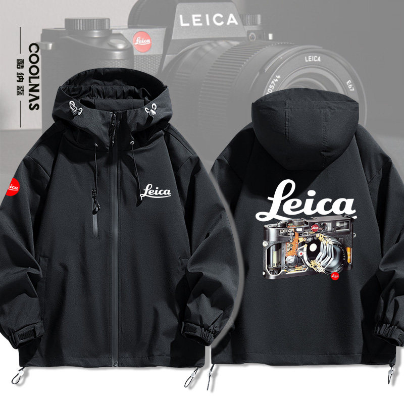 可定制logo徕卡M6胶片旁轴相机摄影爱好者周边夹克男女冲锋衣外套