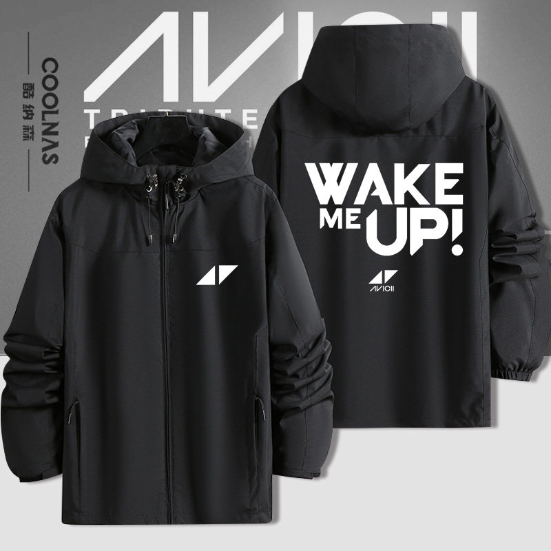 百大dj电音avicii冲锋衣夹克外套