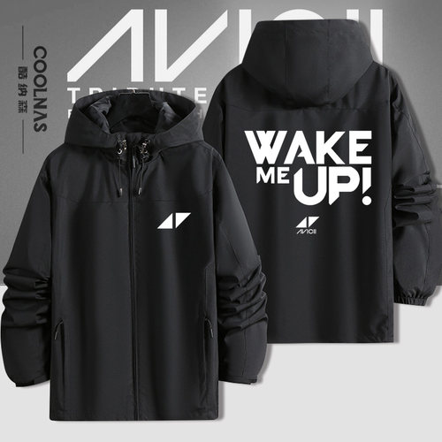 百大dj电音avicii冲锋衣夹克外套