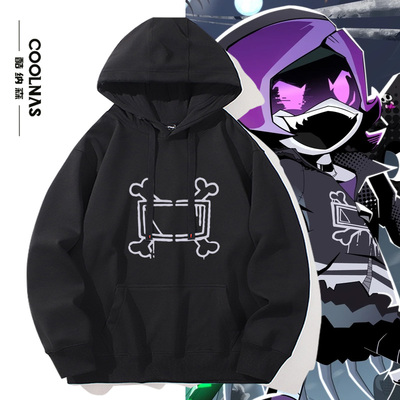无机杀手动漫周边重磅连帽卫衣