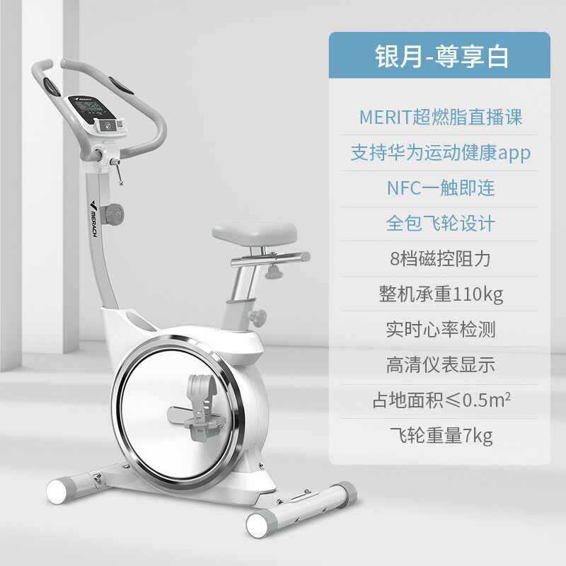 麦瑞克银月silver动感单车家用超静音磁控自行车女减肥器材MR-636
