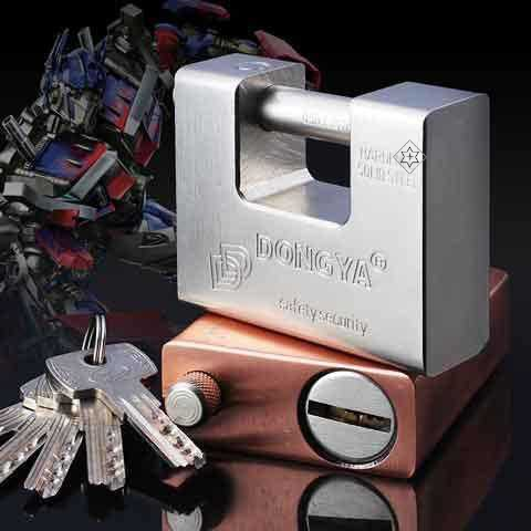 东亚横梁矩形仿古横开叶片小挂锁锁具普通锁头防盗锁防砸防撬包邮