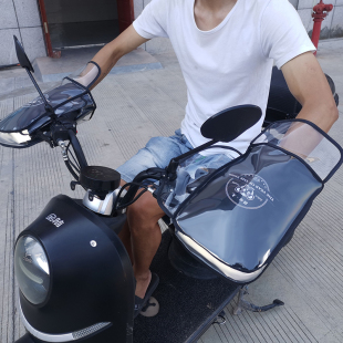 手套加厚保暖防水电瓶车手把套挡风电车护手罩 电动摩托车把套冬季