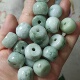 397天然翡翠桶珠路路通大鼓珠卡17X12mm左右颜色随机满48元 包邮