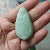 404缅甸天然翡翠吊坠无事牌福瓜卡47X26mm左右玉石玉牌满48元 包邮