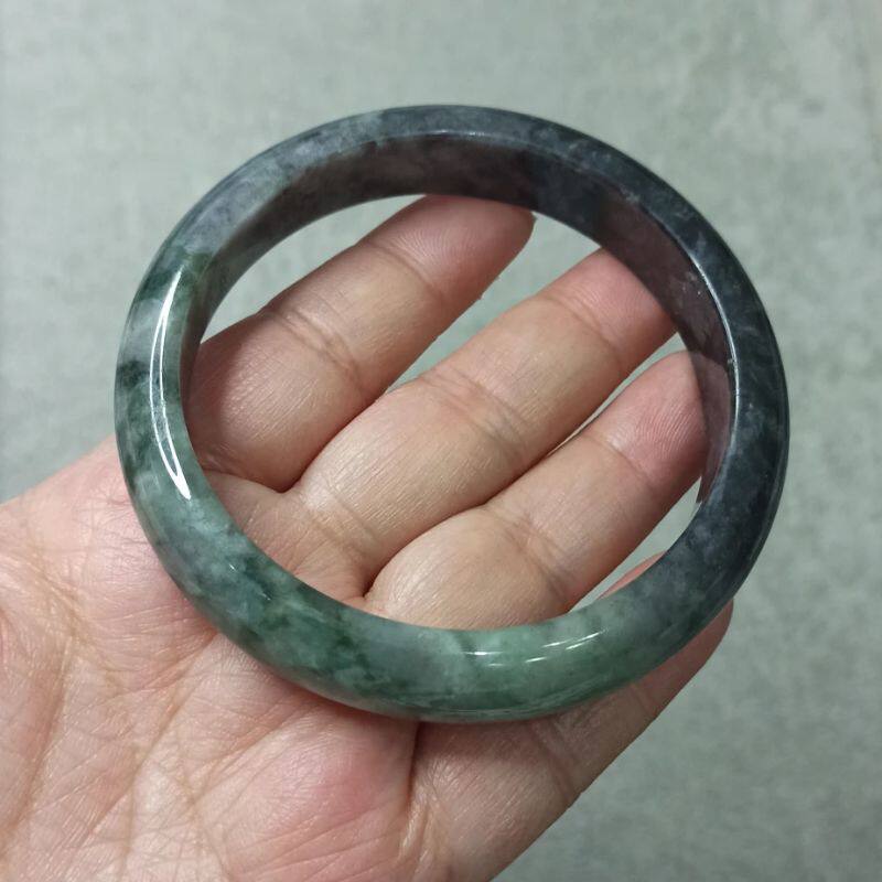 天然缅甸翡翠手镯圈口