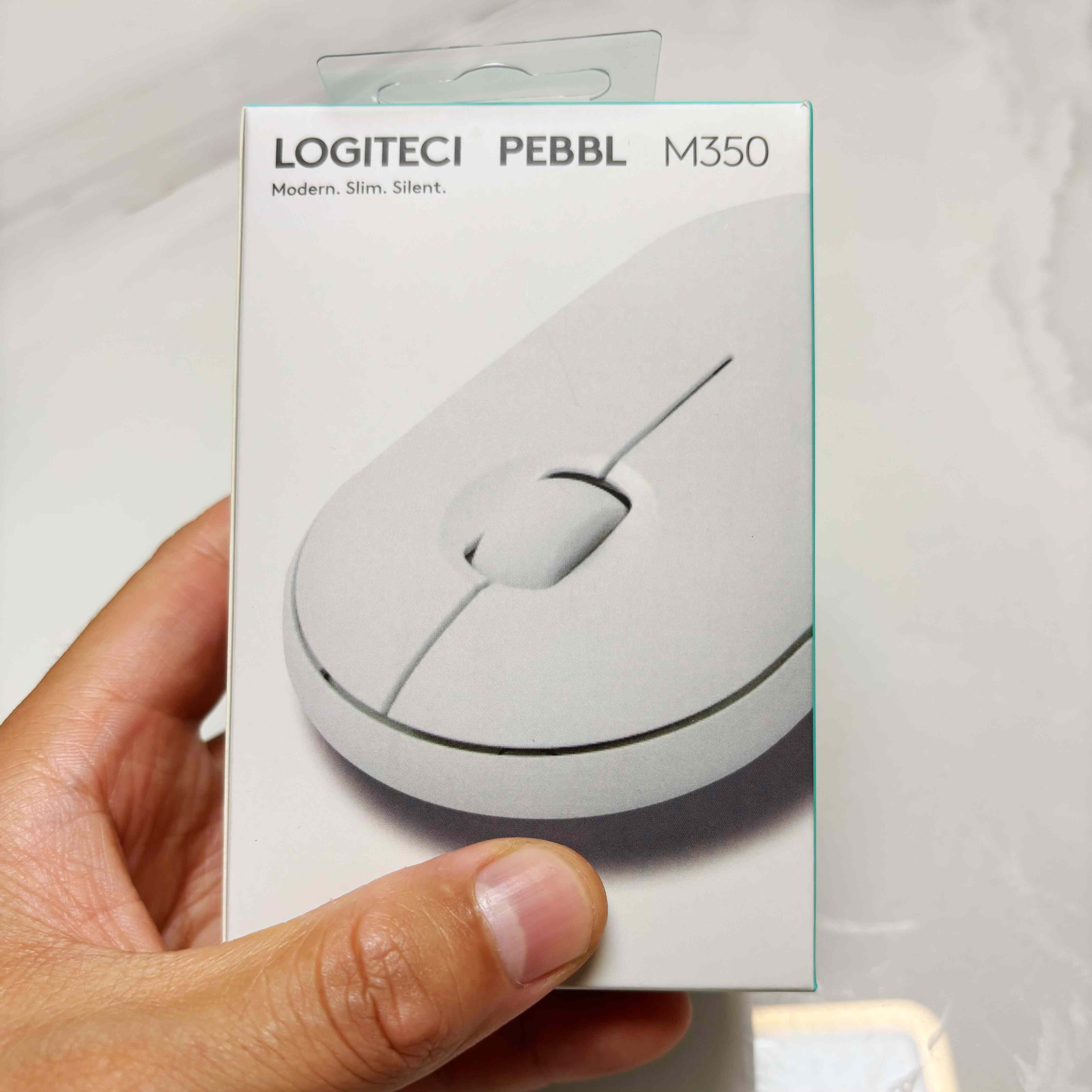 鹅暖石逻辑M350pebbble家用办公台式笔记电脑usb通用蓝牙无线鼠标