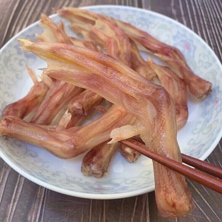 【手工腊鸭脚】农家纯手工腌制腊鸭脚日晒风干家养老麻鸭鸭脚包邮