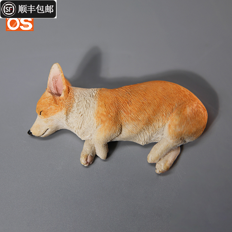 车载手办汽车摆件柯基桌面摆件