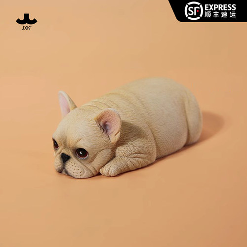 汽车摆件传真法牛法斗摆件狗模型