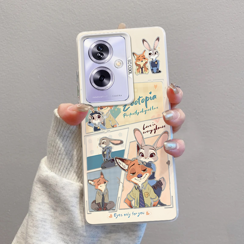 OPPOA2手机壳尼克和朱迪漫画