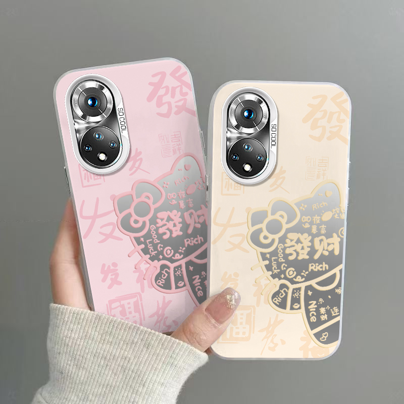 华为nova9手机壳发财KT猫磨砂