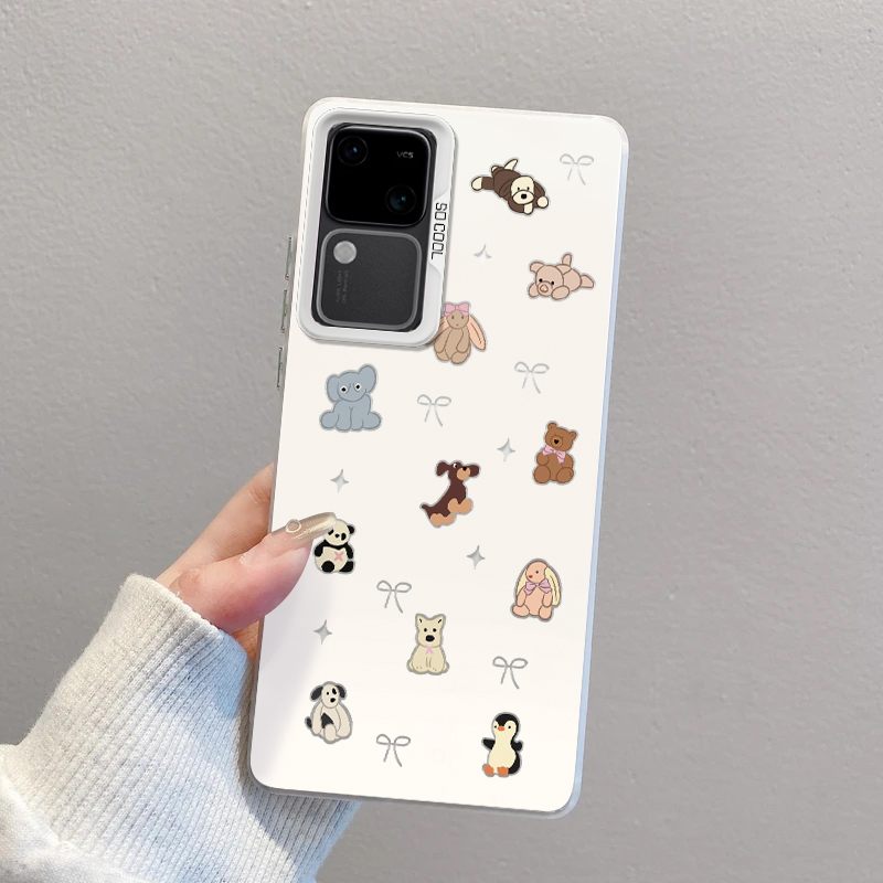 VIVOS18手机壳磨砂彩银IMD