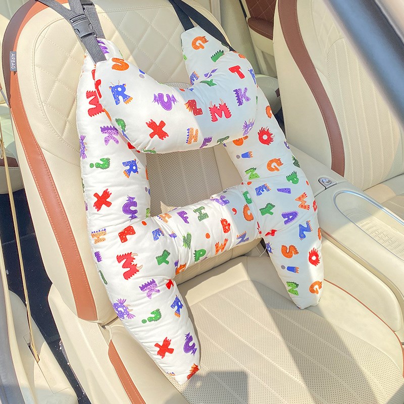 汽车抱枕儿童卡通动漫睡枕车载内用品抱枕车上舒适睡觉神器通用
