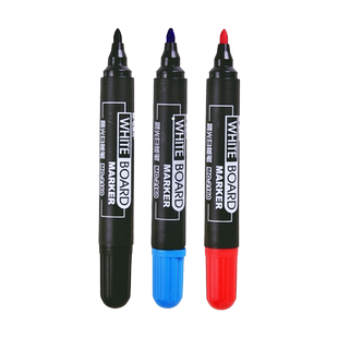 晨光(M&G)白板笔MG-2160红色大白板笔 蓝色易擦水性笔办公黑色大头白板笔 办公文具用品