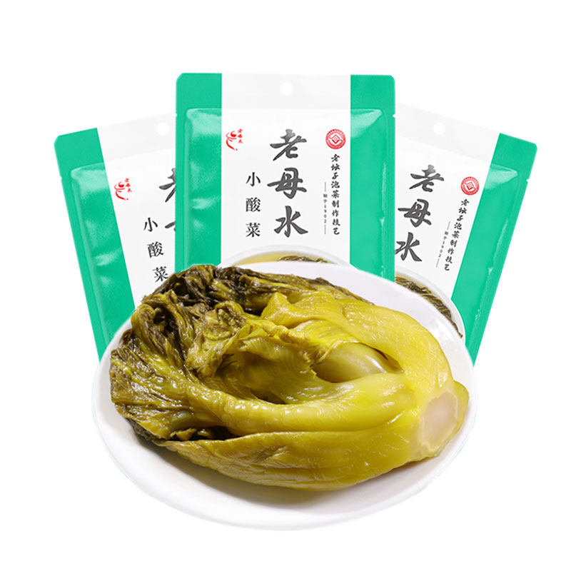 老坛子老母水小酸菜四川泡菜400g袋装酸菜鱼专用鱼酸菜酸辣泡青菜,水产肉类/新鲜蔬果/熟食,腌制/榨菜/泡菜,淘宝优惠券,粉丝福利购,淘宝优惠卷