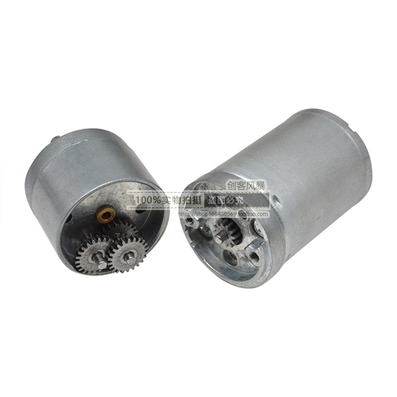 25GA370直流DC12Vr减速齿轮电机5/10RPM 100转每分钟减速器电机