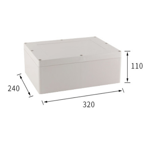 户外防水接线盒密封防水盒电缆穿线过线分线盒塑料防尘盒子配电箱