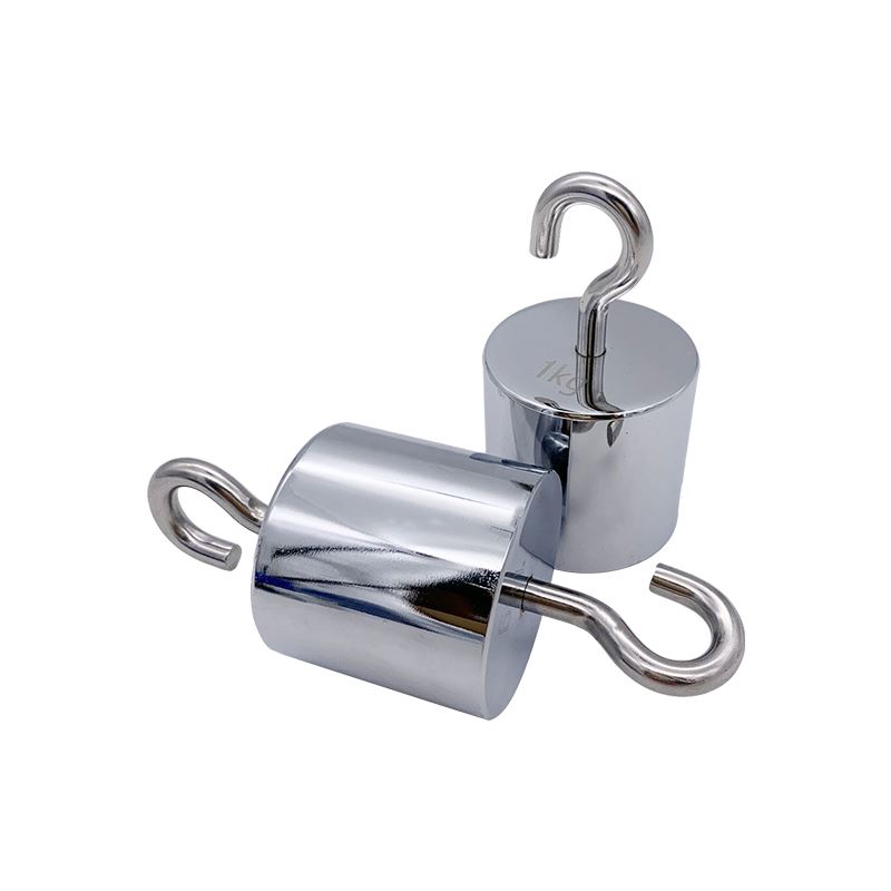 M1级单钩砝码10N砝码2kg双钩带钩砝码1kg吊钩砝码5KG拉力砝码20kg