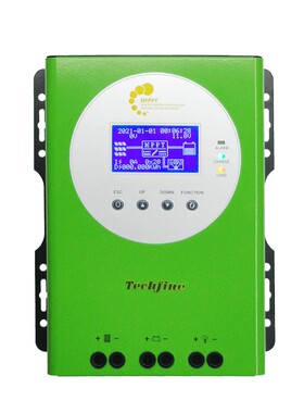 mppt太阳能控制器全自动通用光伏板充电器12V24V36V48V96V60A100A