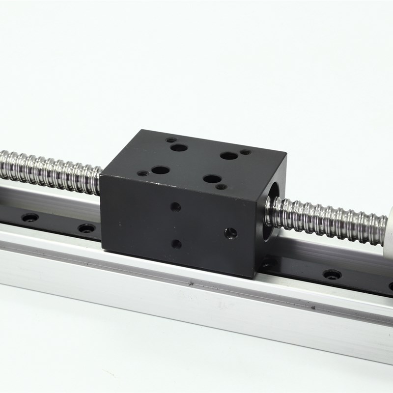 CBX滚珠丝杠直线导轨滑台轨线性模组配42/57步进电机有效50~1500m