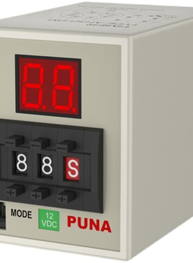 拨码数显时间继电器多功能AH3D-DM定时器24v220v通电延时计时器
