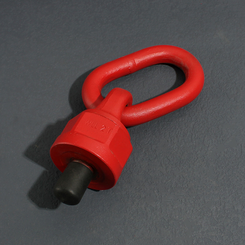 万向吊环G80高强度合金钢旋转模具螺栓起重吊环M16M20M24M30吊点