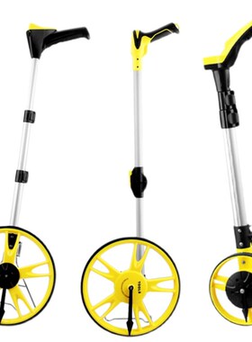 BOSI波斯测距轮手推滚轮式测亩仪量路机械数显滚动推尺工程测量