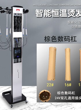 艾文美德隆芭菲热烫数码陶瓷烫智能恒温美发全自动卷发烫发机器