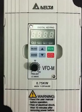 【全新台达变频器】台达变频器 VFD007M43B 三相380V 0.75KW