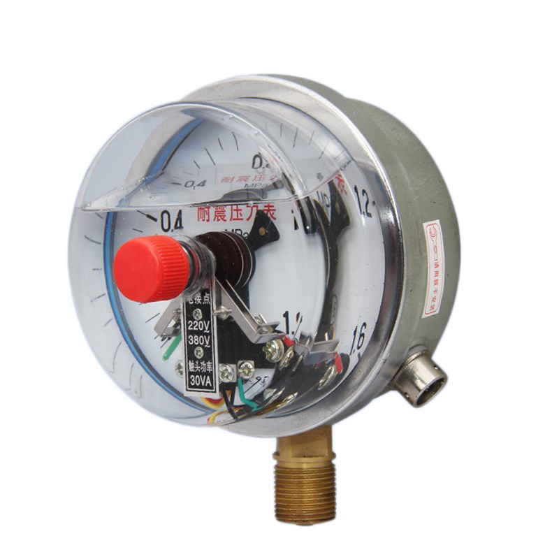 YNXC-100 抗震耐震压力表磁助式电接点压力表0-25MPA水压表液压表
