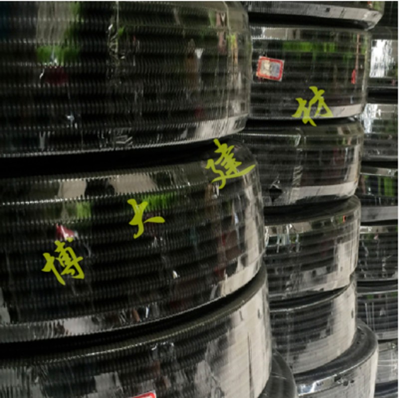 包塑 PVC16穿线20p波纹管25黑色32 40 50电线套管阻燃塑料金属软