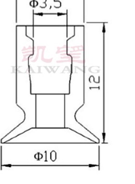 SMC真空吸盘ZP-2/3/4/6/8/10气动元件机械手真空吸嘴