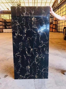 深色通体大理石客厅地砖750*1500黑金花黑白根酒店大板门槛石瓷砖