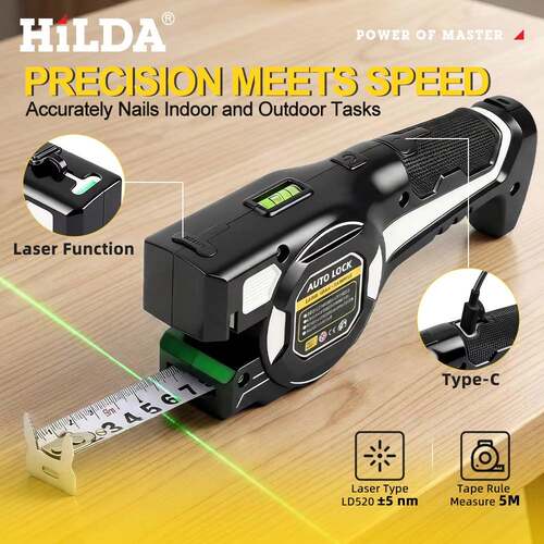 2-in-1laserrangefinderandtape