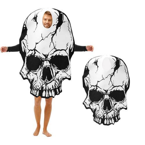 Halloween adult and child funny skeleton costume骷髅演出服