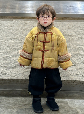 Winter new thickened New Year clothes冬季2025新款加厚拜年服