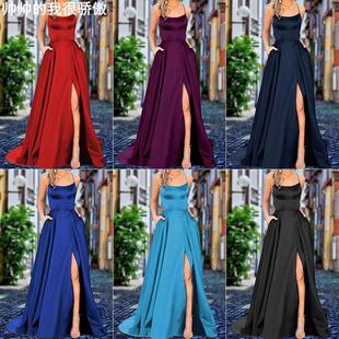 Evening Bridesmaid Skirt Long Dress伴娘团晚礼服 Dress