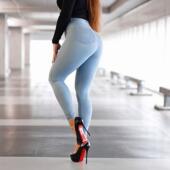 Women 牛仔长裤 size Jeans pants包臀铅笔裤 plus denim